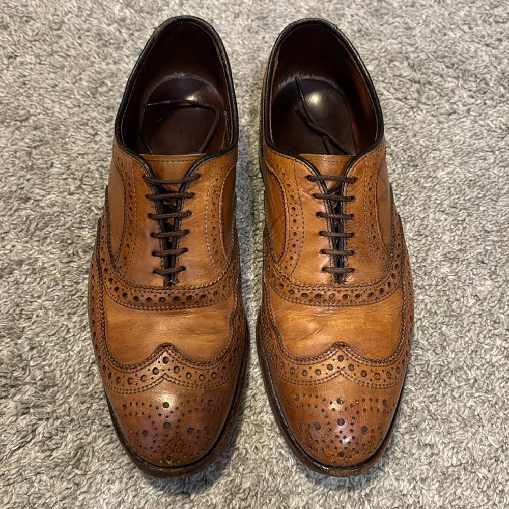 Allen Edmonds McAllister Wingtip Dress Shoe in walnut